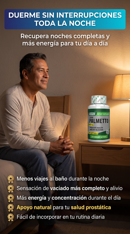 Saw palmetto-!COMPRA 1 LLEVA 2- SOLO HOY!+OBSEQUIO GRATIS