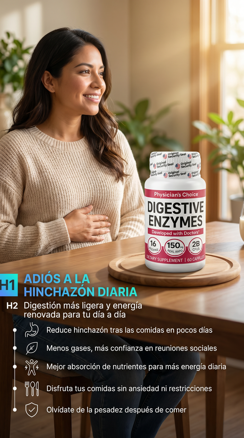 Digestive Enzymes-!PRECIO REBAJADO SOLO 100 PRIMERAS VENTAS- LLEVA 2 PAGA 1!