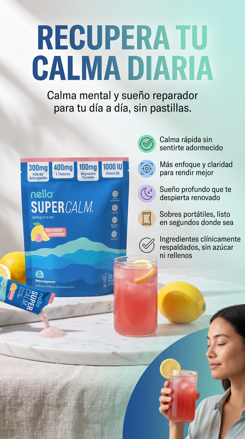Nello Super Calm- OFERTA ESPECIAL- COMPRA 1 LLEVA 2- SOLO POR HOY!