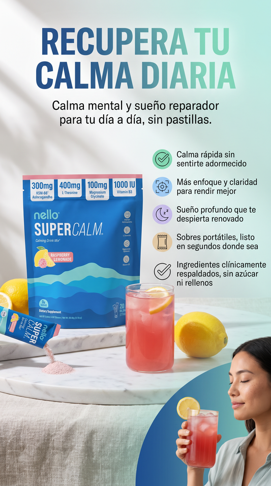 Nello Super Calm- OFERTA ESPECIAL- COMPRA 1 LLEVA 2- SOLO POR HOY!